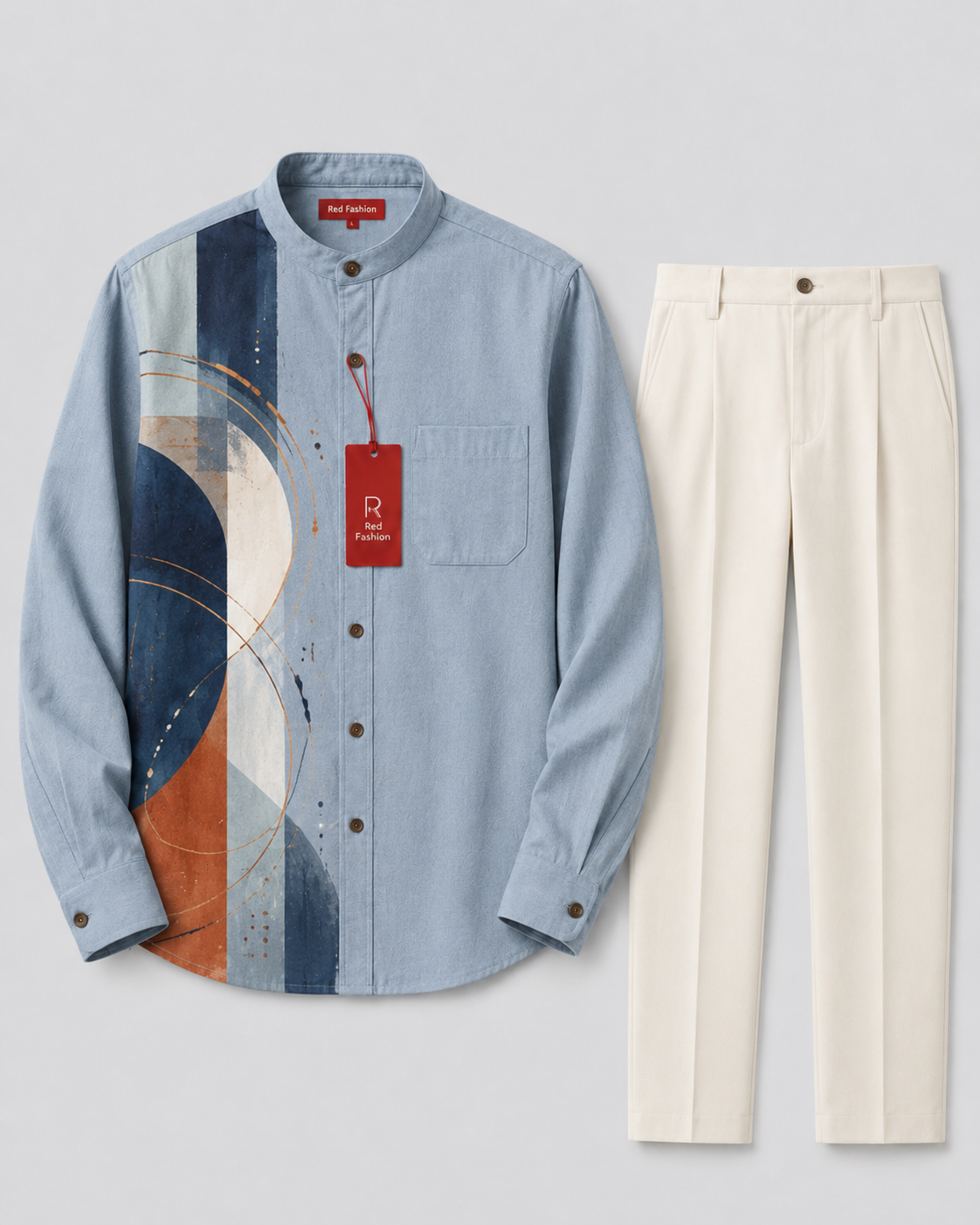 Red Fashion premium native evening outfit